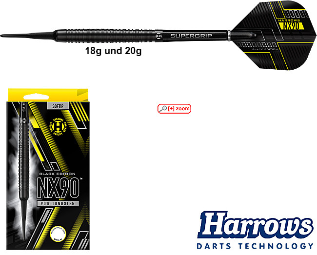 HARROWS NX90 Black Edition 90% Soft