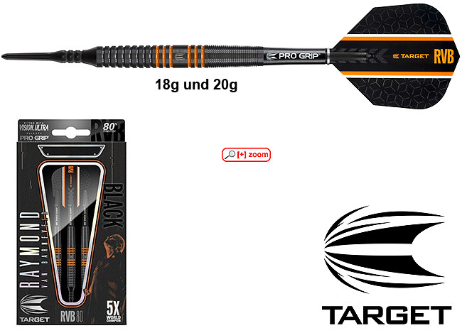 TARGET RVB80 Raymond van Barneveld black