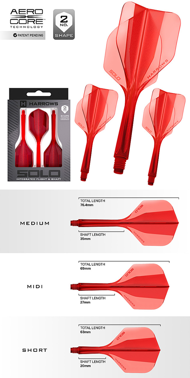 HARROWS Solo 2 Flights Red
