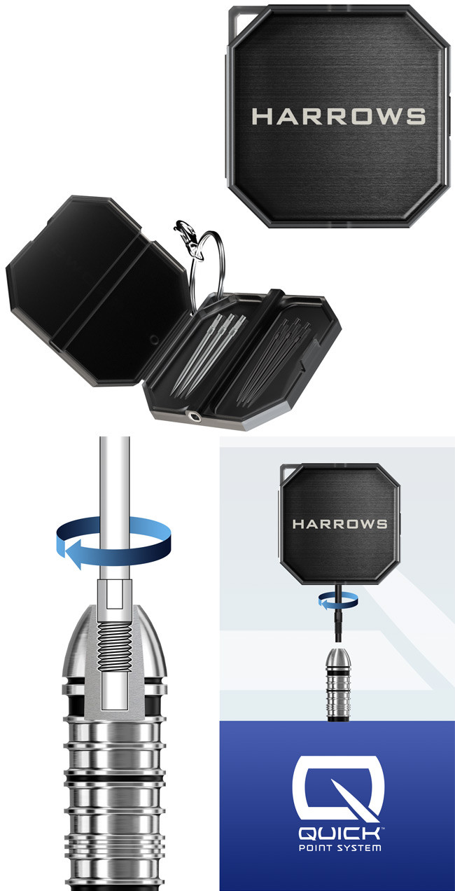 HARROWS Quick Point Pro Changer Black Smokey