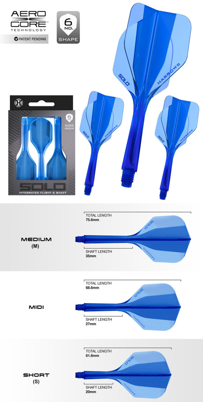 HARROWS Solo 6 Flights Blue