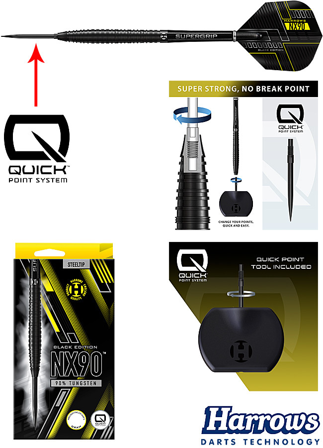 HARROWS NX90 Black Edition QUICK Point 90%