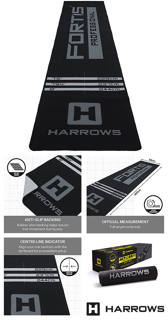 HARROWS Fortis Mat Grey