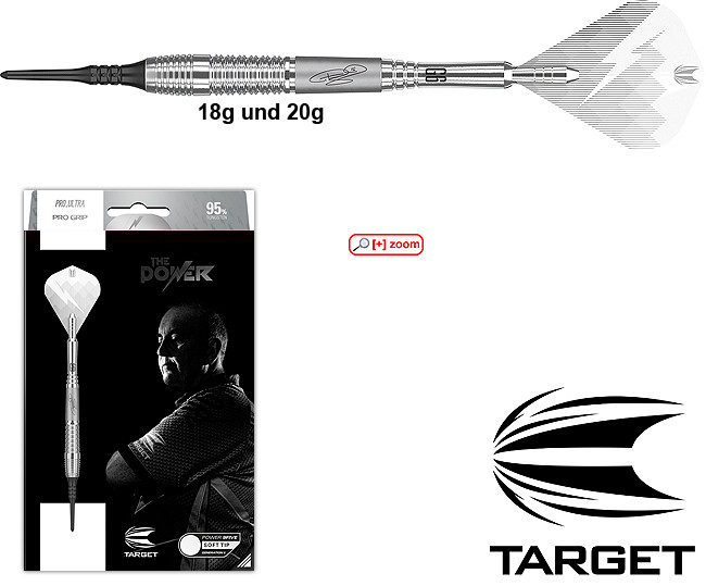 TARGET Power 9Five G6 Soft (Phil Taylor) 95%
