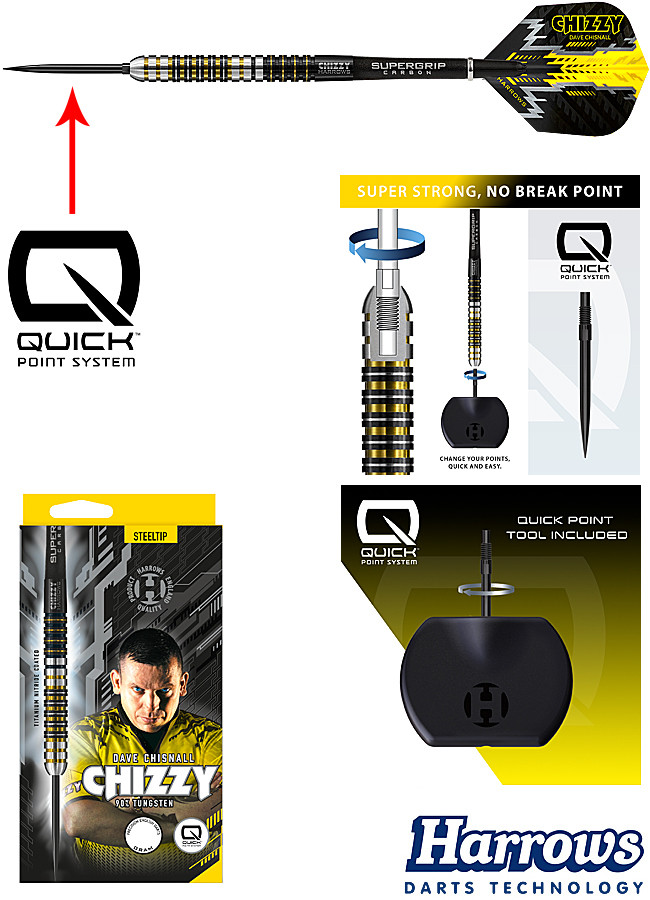 HARROWS Dave Chisnall Chizzy QUICK Point 90%