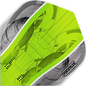 Pentathlon Silver Edge Flights NO.2 green