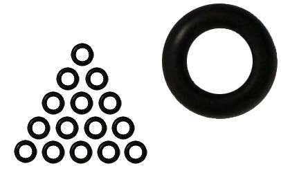 STRONG O Rings 15er Pack black